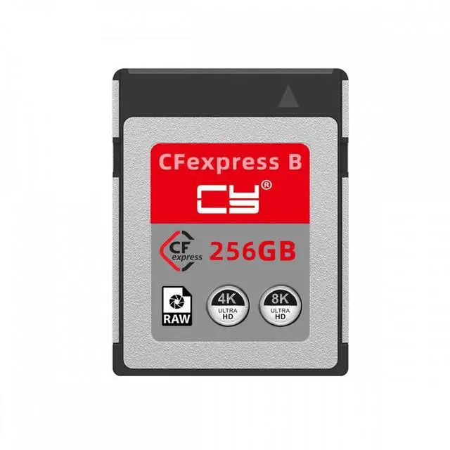 Main image of CY CFexpress Type-B 256GB Memory Card CFE CFB Adapter Compatible with XS Camera 8K RAW PCIe Expansion