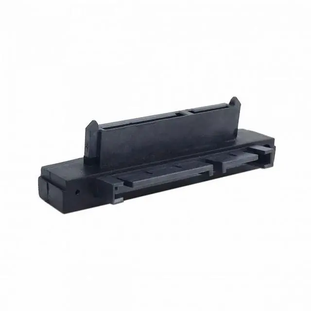 Alt view image 6 of 7 - CY 90 Degree Down Angled SATA 22Pin 7+15 Male to SATA 22P Female Extension Convertor Adapter