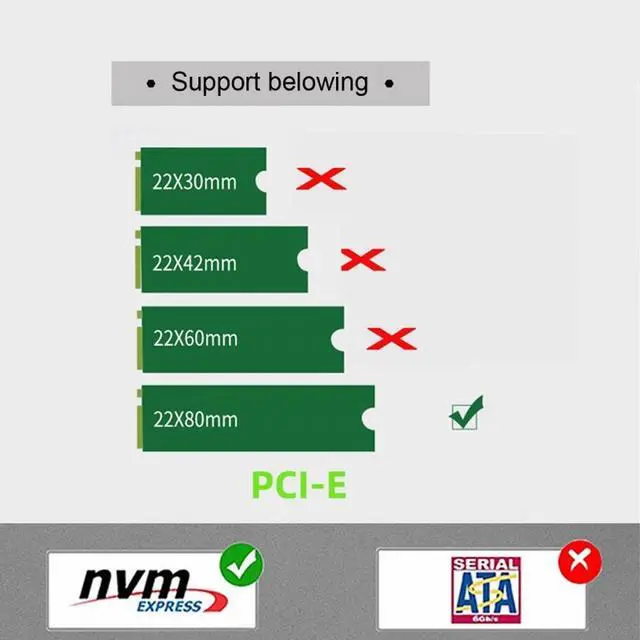 Alt view image 4 of 7 - CY NVME M-Key 22x30mm to 22x80mm Angled Extension SSD Upgrade Adapter Compatible with ROG Ally Gaming