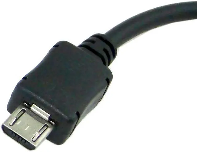 Alt view image 4 of 5 - CY Micro USB 5pin Male to Mini USB 5pin Female data charge cable 10cm U2-027