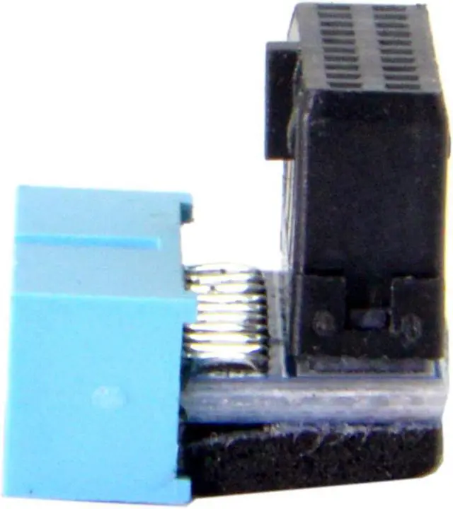 Alt view image 3 of 6 - CY USB 3.0 20pin Male to Female Extension Adapter Down Angled 90 Degree for Motherboard Mainboard U3-053-DN