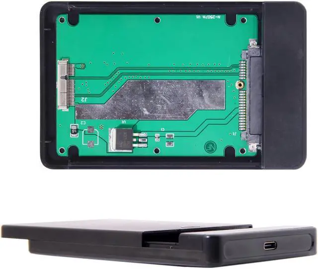 Alt view image 7 of 7 - CY USB 3.0 to 2012 Macbook Pro Retina A1425 A1398 MC975 MC976 MD212 MD213 ME662 ME664 ME665 SSD 17+7Pin Case UC-169-BK