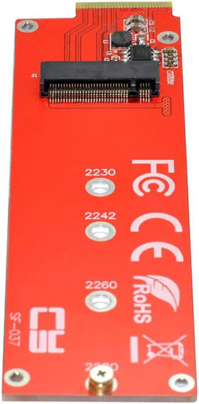 Main image of CY NVMe NGFF M-key 4X Host Adapter to Ruler 1U GEN-Z EDSFF Short SSD E1.S Carrier Adapter