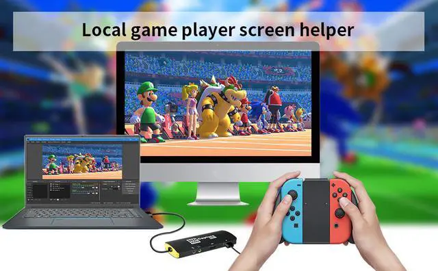 Alt view image 7 of 7 - MiraBox Capture Card - HSV3217 USB3.0 Type-C FHD Game Capture Device for Facebook YouTube Game Live Streaming