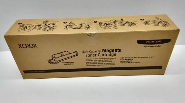 Alt view image 2 of 5 - Xerox 106R01219 High Yield Toner Cartridge - Magenta