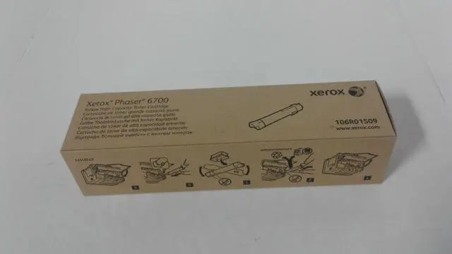 Alt view image 5 of 5 - Xerox 106R01509 High Yield Toner Cartridge - Yellow