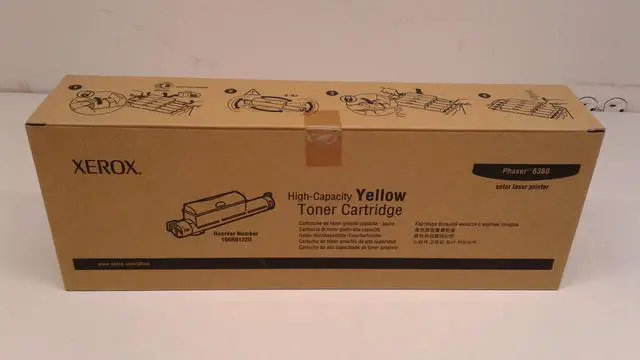 Alt view image 2 of 6 - Xerox 106R01220 High Yield Toner Cartridge - Yellow