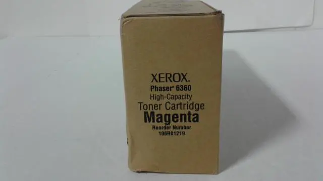 Alt view image 5 of 5 - Xerox 106R01219 High Yield Toner Cartridge - Magenta