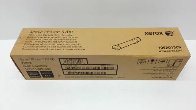 Alt view image 2 of 5 - Xerox 106R01509 High Yield Toner Cartridge - Yellow