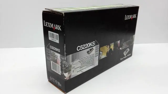 Alt view image 2 of 4 - Lexmark C5220KS Return Program Toner Cartridge - Black
