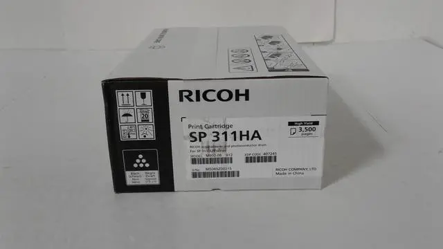 Alt view image 5 of 5 - Ricoh 407245 Toner Black