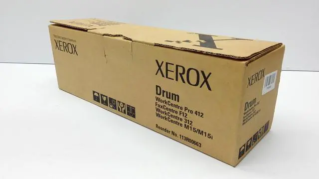 Alt view image 3 of 5 - XEROX 113R00663 WorkCentre M15/M15i/Pro 412 Drum Cartridge