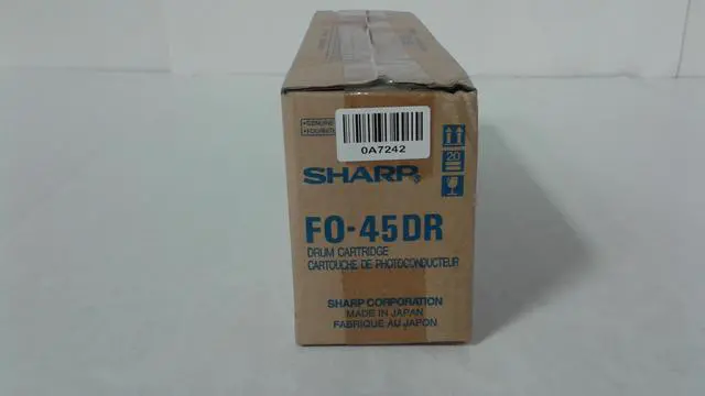 Alt view image 5 of 6 - SHARP FO-45DR Drum Cartridge Black