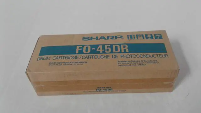 Alt view image 6 of 6 - SHARP FO-45DR Drum Cartridge Black