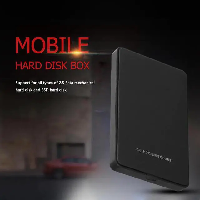 Alt view image 3 of 5 - 2.5 Inch SATA To USB 3.0 SSD Adapter Hard Disk Drive Box External Enclosure for Notebook Desktop PC Game HDD Case