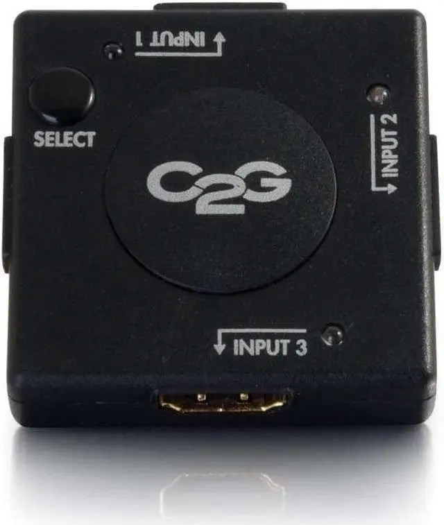 Alt view image 15 of 15 - C2g 3-Port Hdmi Switch - Auto Switch