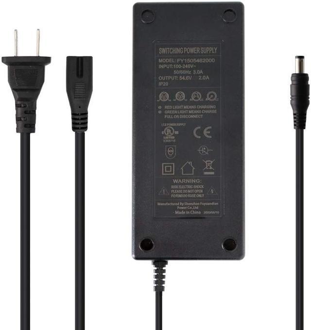 48V 2A charger DC 2.1 connector