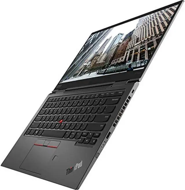 Alt view image 3 of 7 - Lenovo Thinkpad X1 Yoga Gen 5 20Ub001dus 14" Touchscreen 2 In 1 Notebook - Wqhd - 2560 X 1440 - Intel Core I7 (10Th Gen) I7-10610U Quad-Core (4 Core) 1.80 Ghz - 16 Gb Ram - 256 Gb Ssd - Iron Gray - W