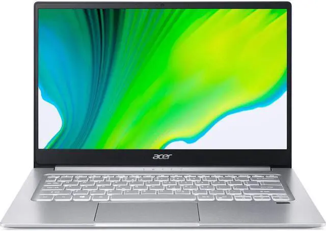 Main image of Acer Swift 3 Sf314-59-73Up 14" Full Hd Notebook Computer, Intel Core I7-1165G7 2.80Ghz, 8Gb Ram, 512Gb Ssd, Windows 10 Home, Pure Silver