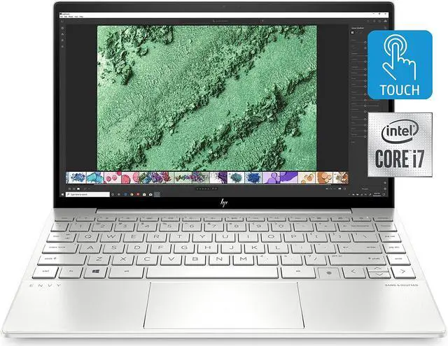Main image of Hp Envy 13 Laptop, Intel Core I7-1065G7, 8 Gb Ram, 256 Gb Ssd Storage, 13.3” Full Hd Touchscreen, Windows 10 Home, Fingerprint Reader (13-Ba0010nr, 2020 Model)