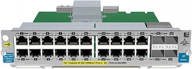 Main image of Hp 20-Port Gig-T Poe+/2-Port Sfp+ V2 Zl Module (J9536a)