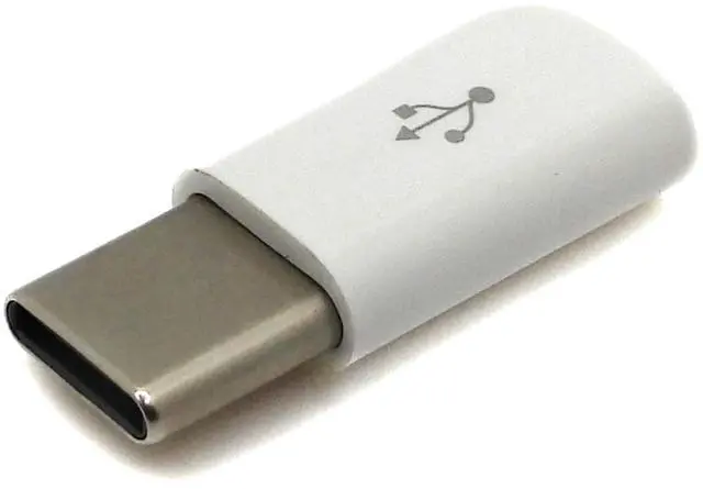 Alt view image 7 of 7 - USB Type-C Adapter Micro USB Female to USB C Male Connector Data Sync Fast Charging