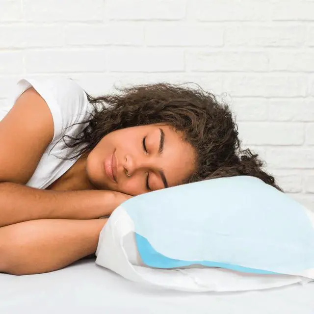 Alt view image 4 of 5 - Human Creations Gel'O Cool Pillow Mat 11 x 22 - Instant Cooling and Comfort, Soft, No Water Filling No Leaks Cool Mat