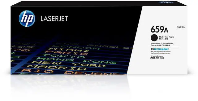 Main image of 659A Black Toner Cartridge | Works Color LaserJet Enterprise M856, Color LaserJet Enterprise MFP M776 Series | W2010A
