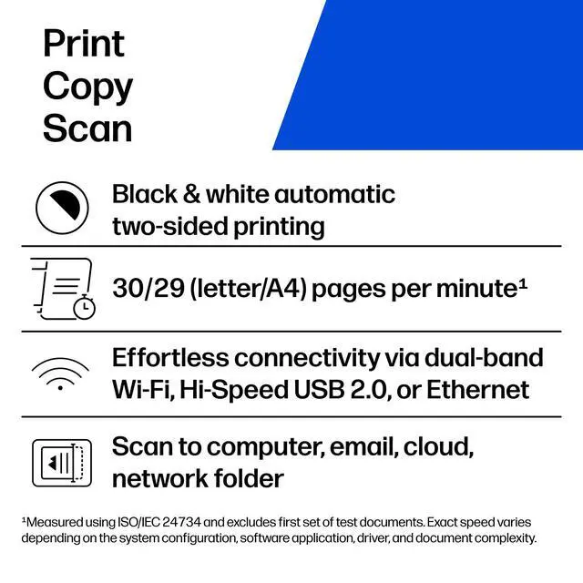 Alt view image 2 of 7 - LaserJet MFP M234sdw Wireless Printer, Print, scan, Copy, Fast speeds, Easy Setup, Mobile Printing, Best-for-Small Teams