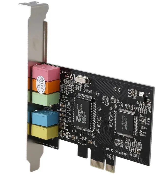 Alt view image 10 of 10 - PCI Express PCI-E 5.1 Channel 3D Audio 6 Channels Digital Sound Card For win XP