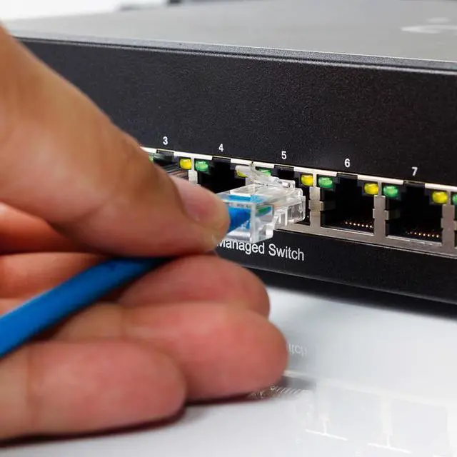 Alt view image 5 of 5 - FireFold Cat6 Ethernet Patch Cable Blue 25ft, 550MHZ UTP 24 AWG Bare Copper Molded Snagless Ferrari Boot Network Patch Cable with Connector – High-Speed Internet Cable LAN Wire for Computer Networks