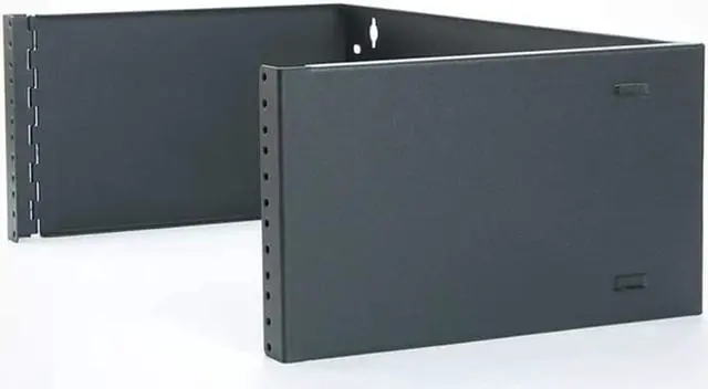 Alt view image 2 of 4 - Quest Hinged Patch Panel Wall Mount Bracket - 12 Inch Depth