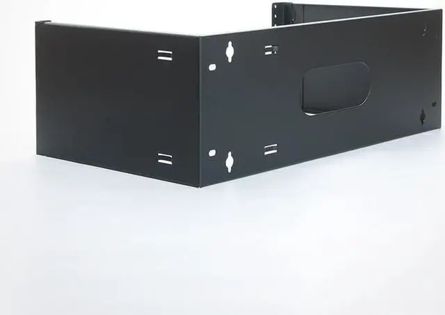 Alt view image 4 of 4 - Quest Hinged Patch Panel Wall Mount Bracket - 12 Inch Depth
