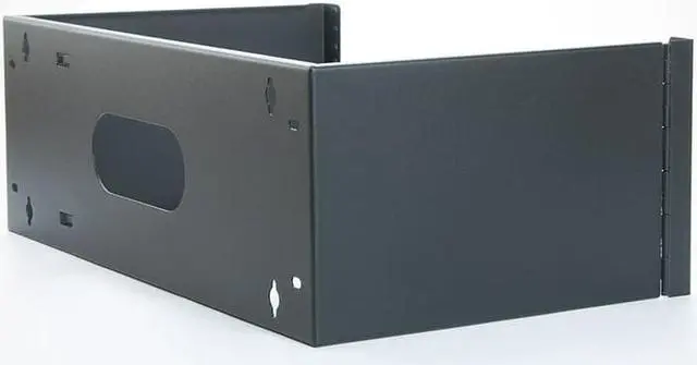 Alt view image 3 of 4 - Quest Hinged Patch Panel Wall Mount Bracket - 12 Inch Depth