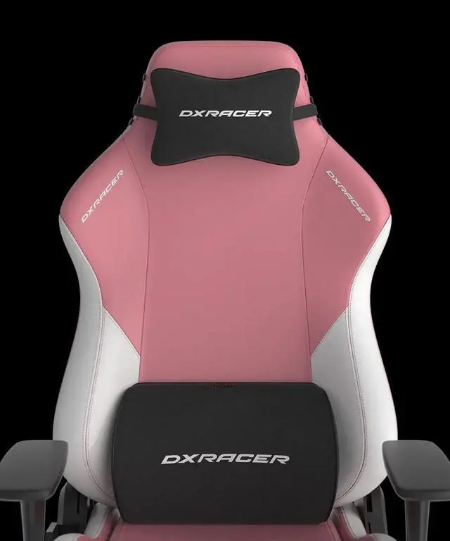 Alt view image 2 of 6 - DXRacer Drifting Series PU Leather Regular Pink and White