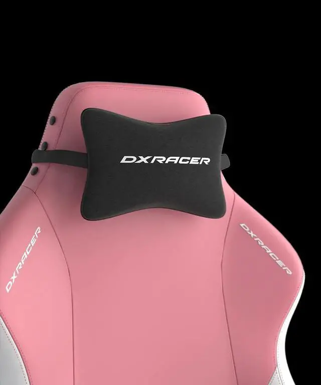 Alt view image 3 of 6 - DXRacer Drifting Series PU Leather Regular Pink and White