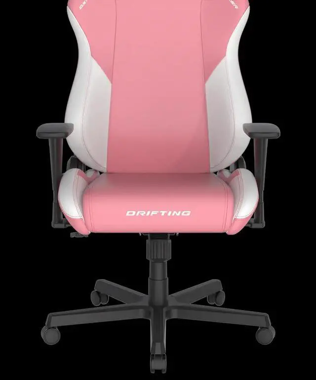 Alt view image 4 of 6 - DXRacer Drifting Series PU Leather Regular Pink and White