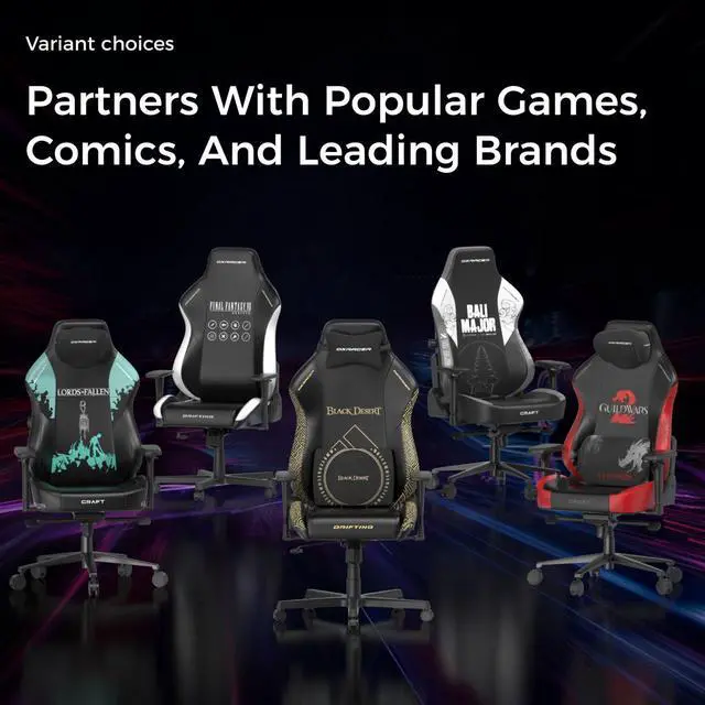 Alt view image 7 of 7 - DXRacer Drifting Gaming Chair Ergonomic Computer Office Chair, Regular L, Zero