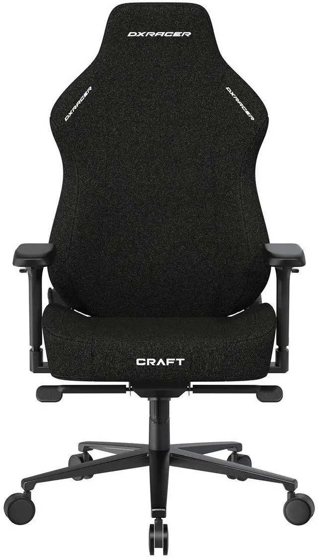 Main image of DXRacer Craft XL Video Gaming Chair Woven Fabric, Black