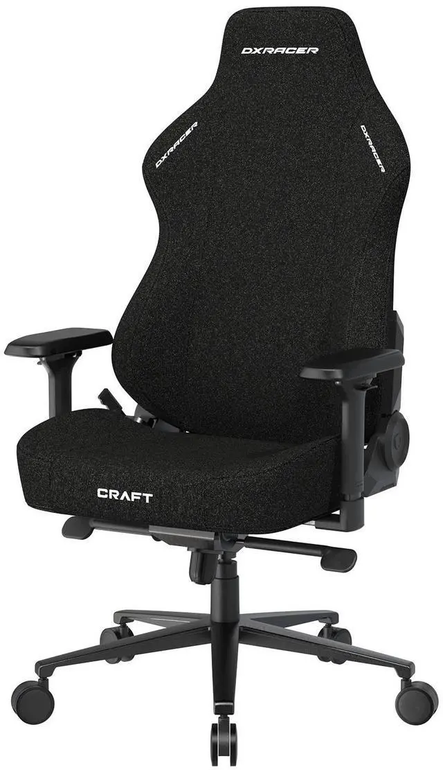 Alt view image 5 of 6 - DXRacer Craft XL Video Gaming Chair Woven Fabric, Black