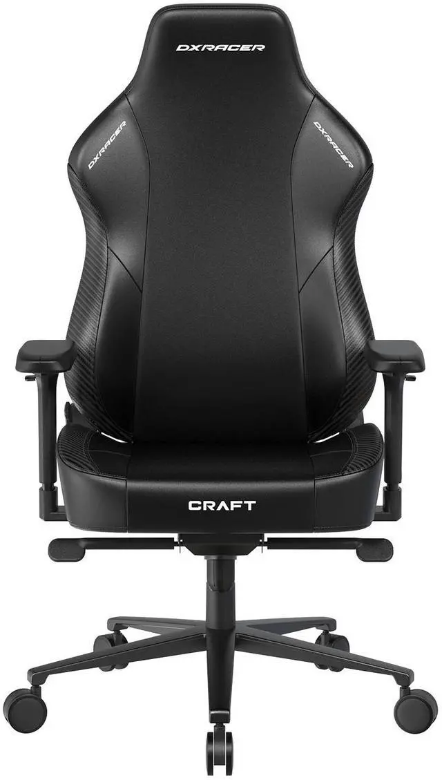 Main image of DXRacer Craft L Video Gaming Chair PU Leather, Black