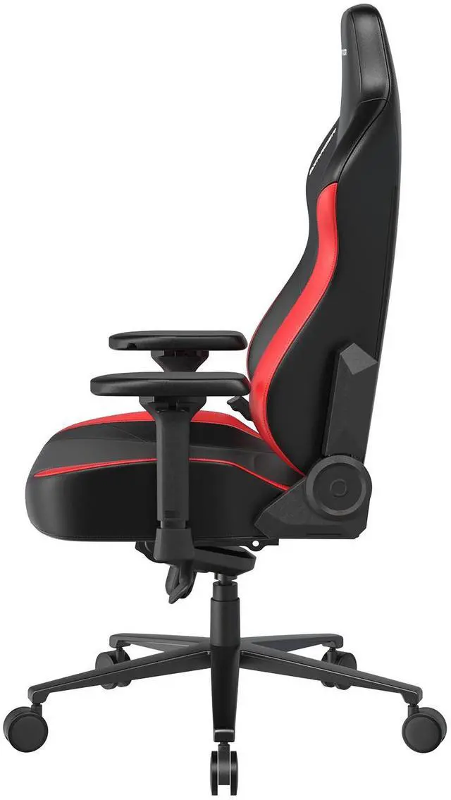 Alt view image 3 of 6 - DXRacer Craft XL Video Gaming Chair PU Leather, Black and Red