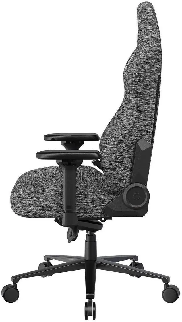 Alt view image 2 of 6 - DXRacer Craft L Video Gaming Chair Woven Fabric, Gray