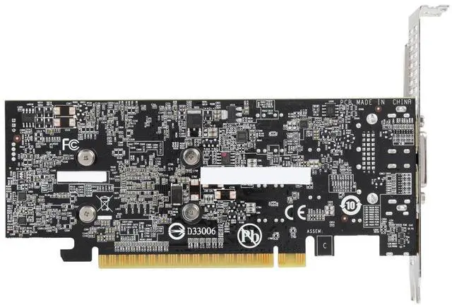 Alt view image 5 of 5 - GIGABYTE GeForce GTX 1050 Ti OC Low Profile 4GB Video Card, GV-N105TOC-4GL