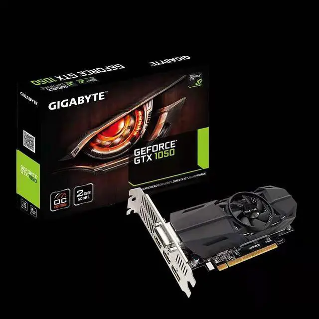 Alt view image 3 of 3 - GIGABYTE GeForce GTX 1050 OC Low Profile 2GB Video Card, GV-N1050OC-2GL