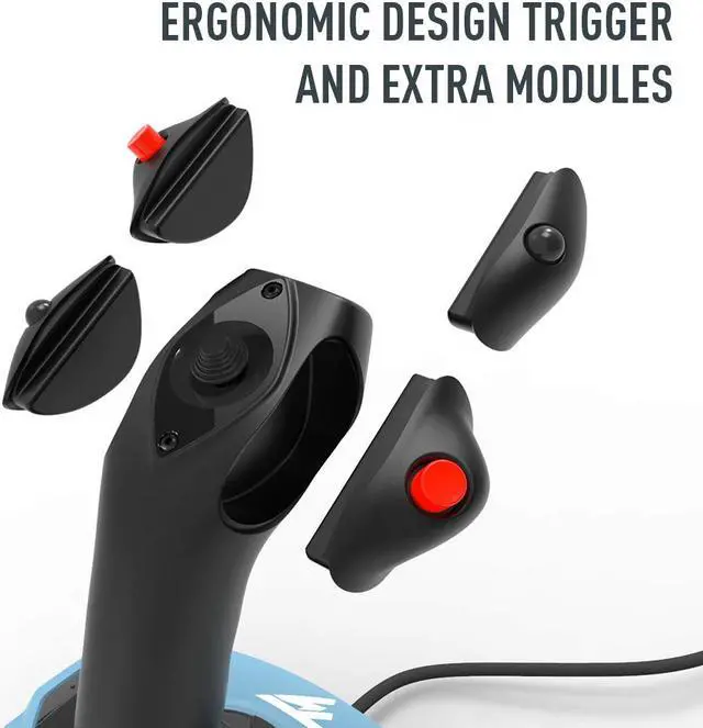 Alt view image 4 of 6 - Thrustmaster TCA Officer Pack Airbus Edition