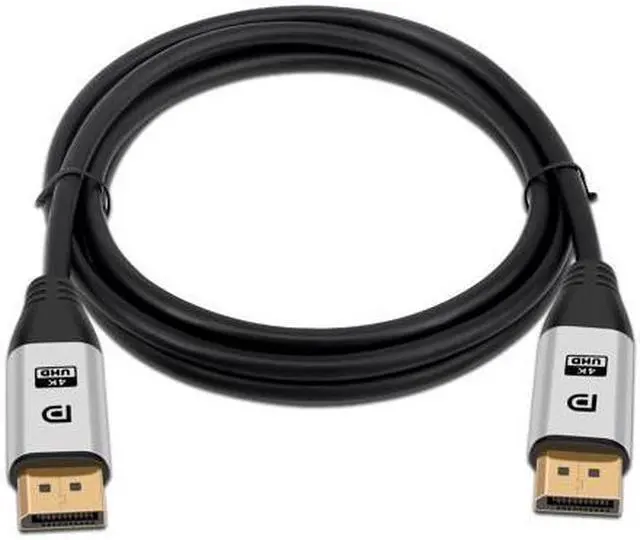 Alt view image 4 of 5 - DisplayPort Cable 10ft(3m) DP Cable- [4K@60Hz] Display Port Cable High Speed DisplayPort to DisplayPort Cable for PC, Laptop, TV etc - (DP to DP Cable) Black (10Ft)