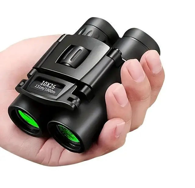 Main image of UBSSO Binoculars with 10X25 Magnification High Powered Mini Pocket Binoculars Lightweight Binoculars