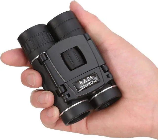 Main image of 8x21 Mini Compact Pocket Binoculars, Lightweight Foldable Easy Focus Small Binoculars for Adults Kids Bird Watching,Opera Concert, Travel, Hiking, Outdoor Scenery, Football Game