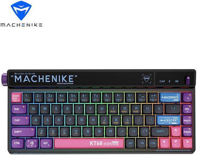 MACHENIKE KT68 Bluetooth Keyboard 68 Key Tri-mode Customized Retro